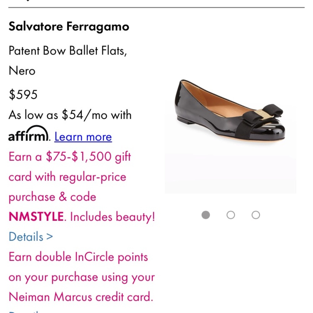 Ferragamo flats 7.5 - Picture 13 of 13